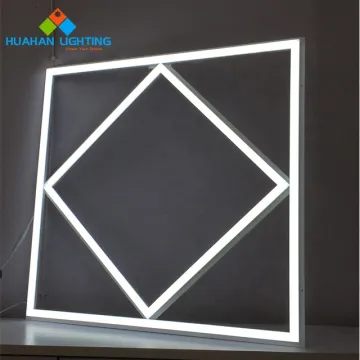 600 x 600 Hospital LED Panel Light 48W 6500K Square Recessed 60W Lattice Frame