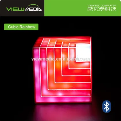 2016 Cubic Rainbow car amplifier class d mono Bluetooth Speaker