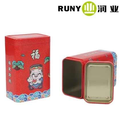 Tin Tea Can for Fresh Storage