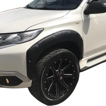 ABS Tuxture black fender flares wheel arch for Pajero Montero sport 2015 2016 2017 2018 2019 accessories