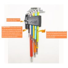 material hex allen key colorful