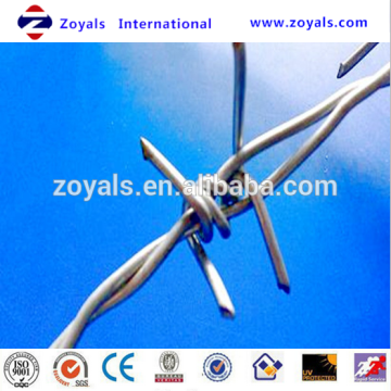 2015 Zoyals MT electric galvanized barbed wire fencing spike