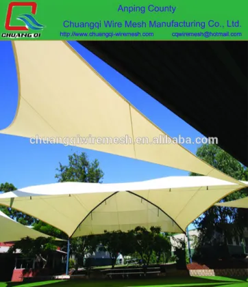 UV Stabilized Blue Garden Shade Sail