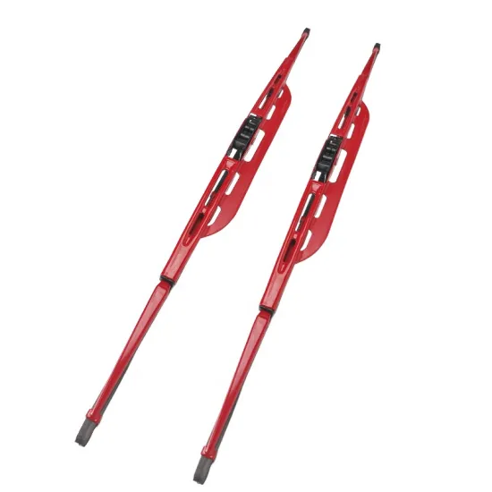 KCTION Factory Wholesale K-102A Red Frame Metal Wiper Blade