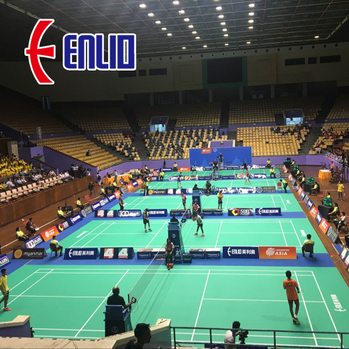 enlio PVC Badmintonplatzmatte