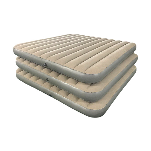 Amazon Flocked queen size inflatable air bed mattress