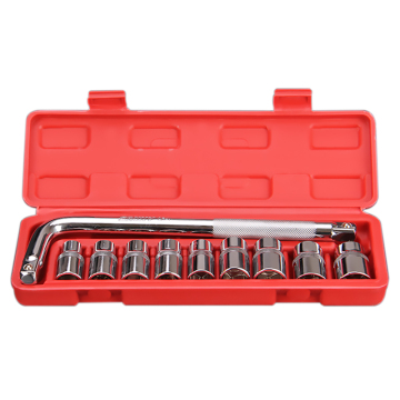 Waterproof Plastic Multi-Function Home Hardware Kit - 10PCS Toolbox