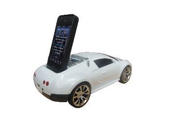 Portable Speaker Dock with LED Screen/big Lamborgini- docking