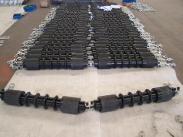 Conveyor Sleeve Garland Suspended Idler