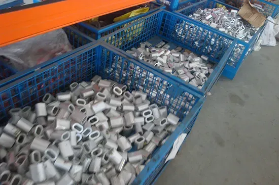 DIN3093 Oval Aluminum Ferrules for Wire Rope Cable