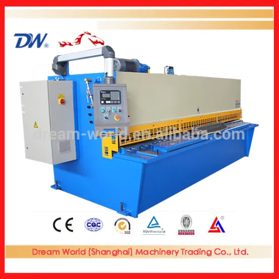 cnc sheet iron metal stainless steel cutting machine shear plate machinery