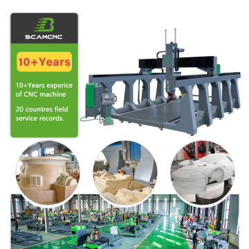 5 Axis CNC Router for Woodworking and Furniture Making