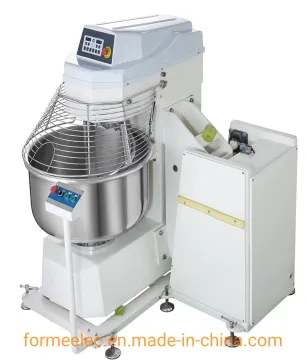 Inductrial Dough Mixer Tilting-Head 75kg Flour Mixer 200L Bakery Dough Kneading Machine