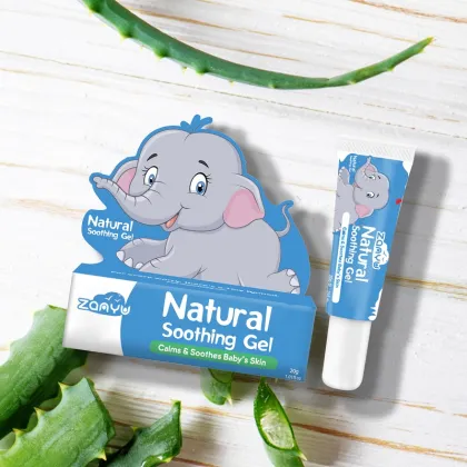 Pure Natural Soothing Gel for Baby Skin Relief and Calming