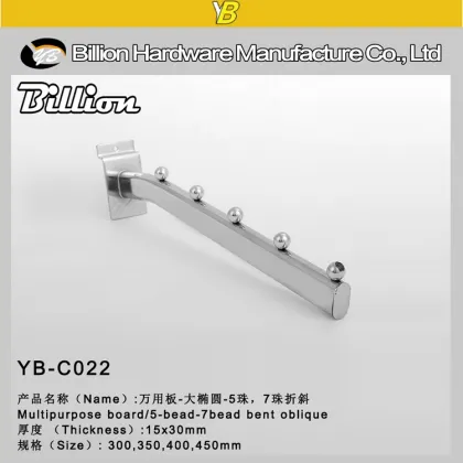 metal various styles garment shop display hooks accessories