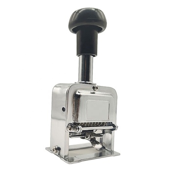 Wholesale Metal Auto Self-Inking Number Printing Stamp for Paper