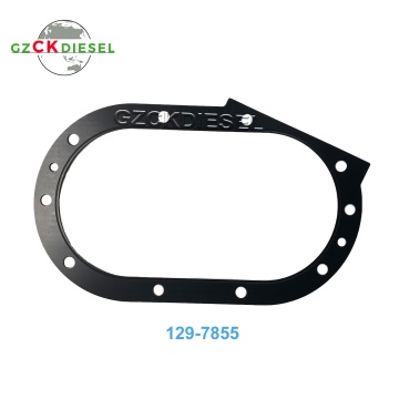 Original 0.45mm Thick Piston Pump Cover Gasket 129-7855 for 320D 323D Excavator