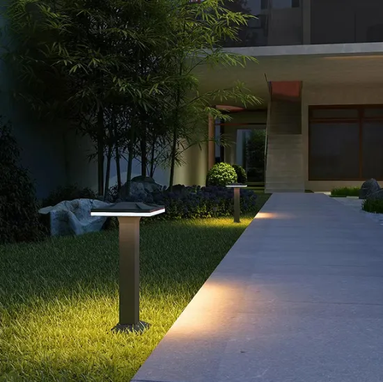 Waterproof LED Square Lawn Lights: Residential Villa and Outdoor Garden Illumination with Diecast Aluminum Construction