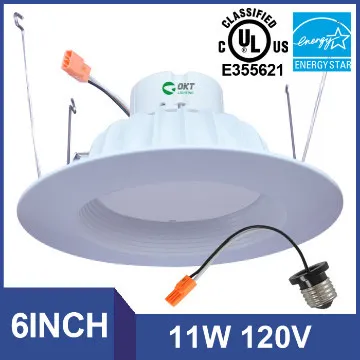 Dimmable 11W Can Light recessed Retrofit Kit LED downlights