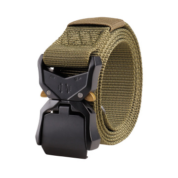 Factory Wholesale Hiking Rigger Nylon Web Work Belt with Quick Release Buckle