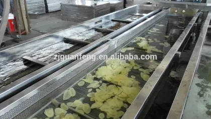 Frozen vegetables production line
