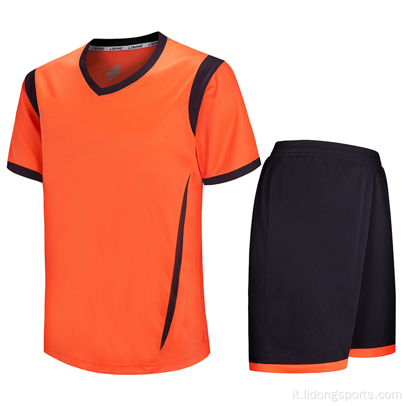 Shirt da calcio con squadra di calcio a buon mercato personalizzato