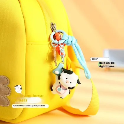 Cute Pet Squeeze Keychain - Creative Office Buddy Gift