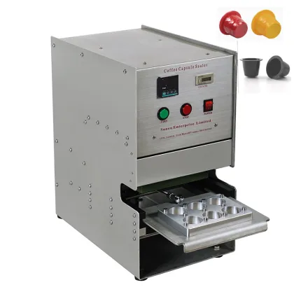 Automatic SX-6 Nespresso Pod Sealer Machine for BIO PP Nespresso Cups