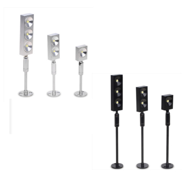 LED 1W 2W 3W Spotlight regolabile per la visualizzazione della mostra