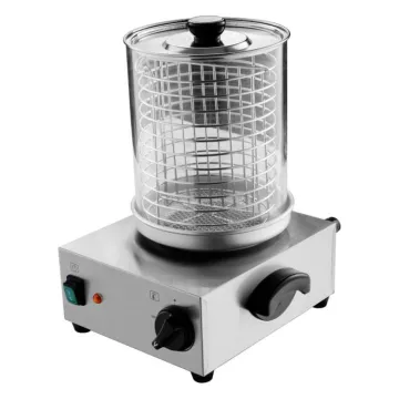 Commercial Automatic Hot Dog Grill & Food Steamer - Stainless Steel Machine