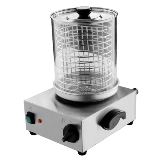 Commercial Automatic Hot Dog Grill & Food Steamer - Stainless Steel Machine