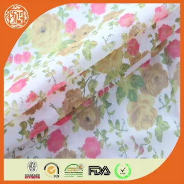 China supplier 2014 hot sale printing cvc burnout fabric