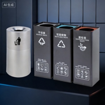 Durable Customized Metal Bins for Public Spaces