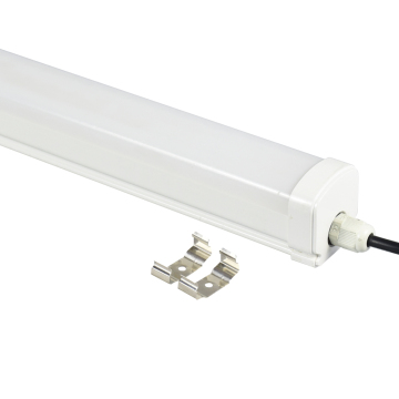40W 4ft All-Plastic PC LED Latten Leuchte IP65 Triof für Parkplatz, Lager und Supermarkt