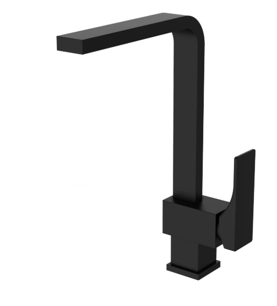 Simple bathroom faucet black