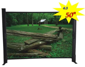 Table Projection Screen 