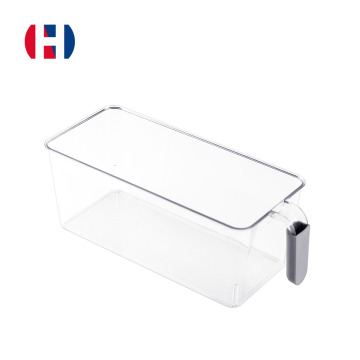 Transparent PET kitchen fridge organizer