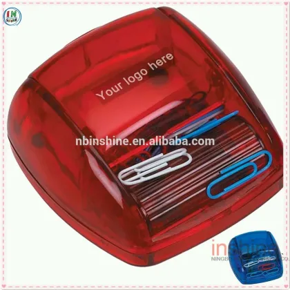 Magnetic paper clip dispenser , clip holder & dispenser , paper clip box