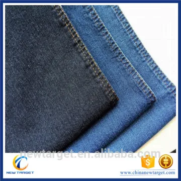 2016 cotton blue printed denim fabric for clothing