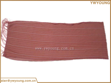 Latest design polyester plain scarf for spring
