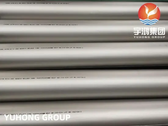 ASTM B514 UNS N08810 Nickel Alloy Welded Tube