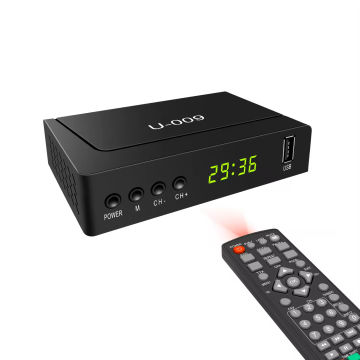 Low Price DVB T2/C Mini Plastic Digital TV Receiver Set-Top Box