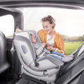 Girando assentos de carro para bebês com isofix e parte superior
