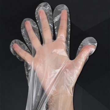 Wholesale PE Transparent Disposable Plastic Gloves