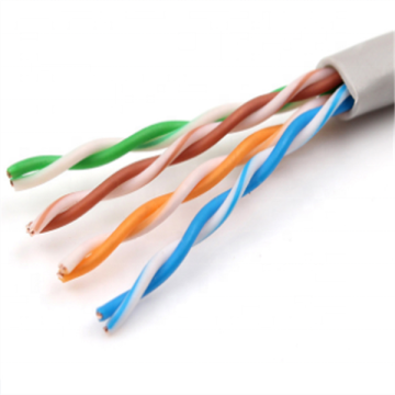 Cheap Cat5e UTP CCA 305M Сплошная локальная локальная кабель 1000 футов 4 скрученные пары 8 ядер