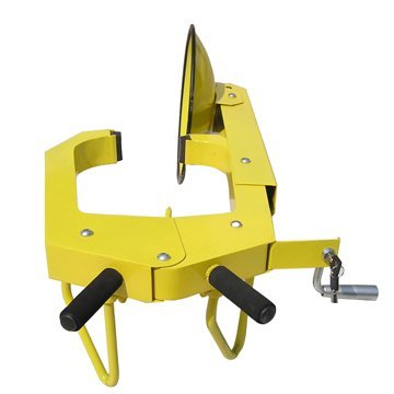 Road Safety Equipments Stainless Steel Wheel Lock For Protection Vehicles Without Thievery