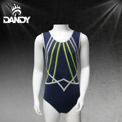 Custom sleeveless gymnastics leotards