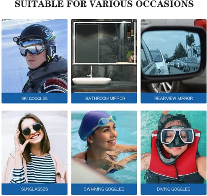 anti fog spray glass cleaner