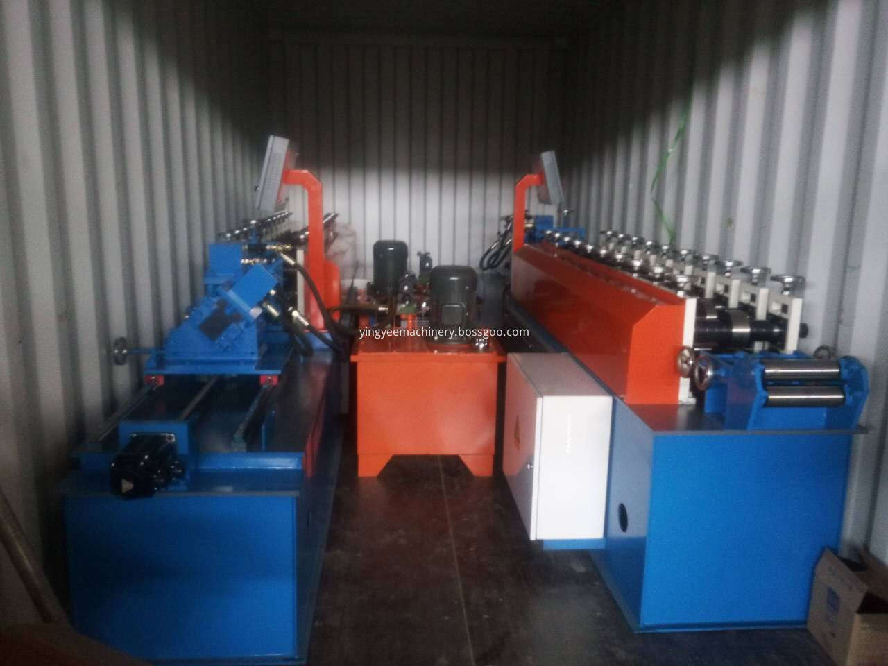 Light keel roll forming machine