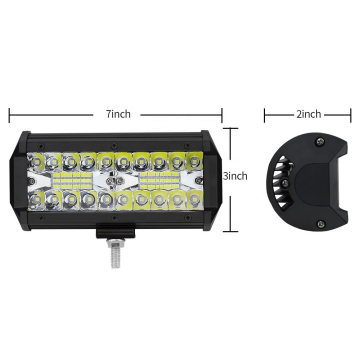 แถบไฟ LED Automotive LED ขนาด 7 นิ้วขนาด 7 นิ้ว